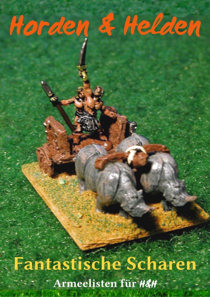 Cover des Armeelistenbuches "Fantastische Scharen"