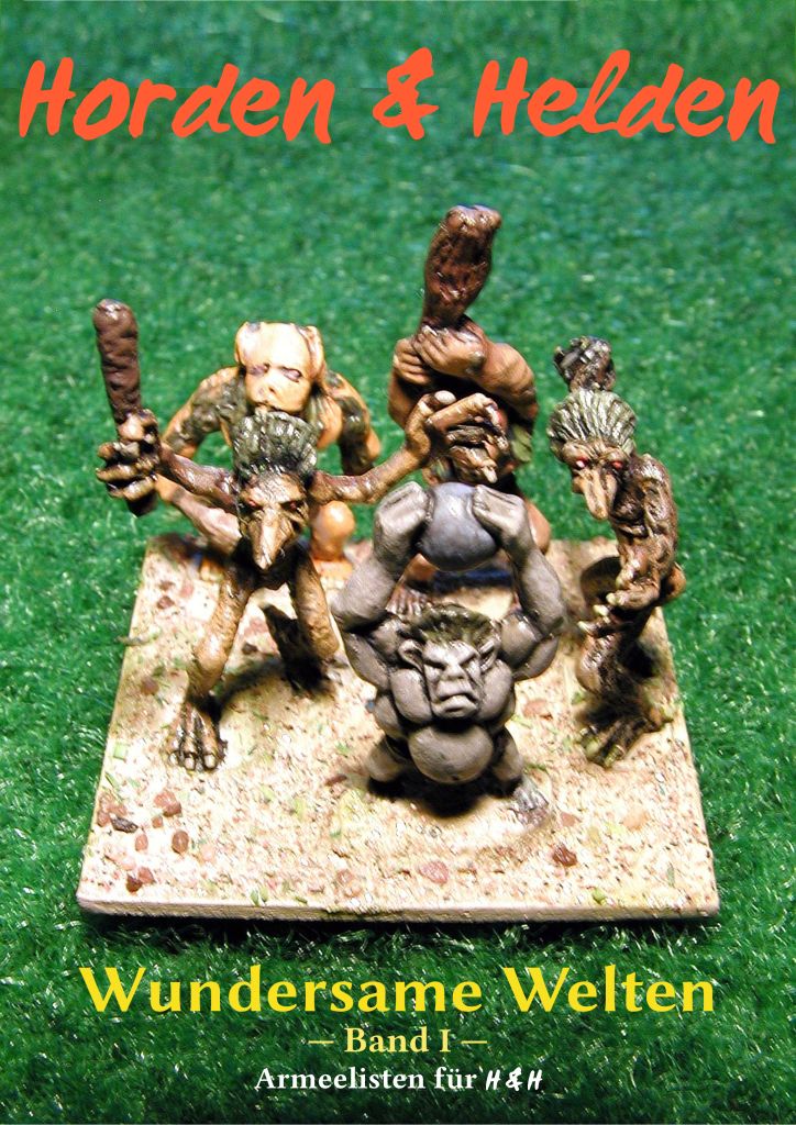 Cover des Armeelistenbuches "Wundersame Welten Band 1"